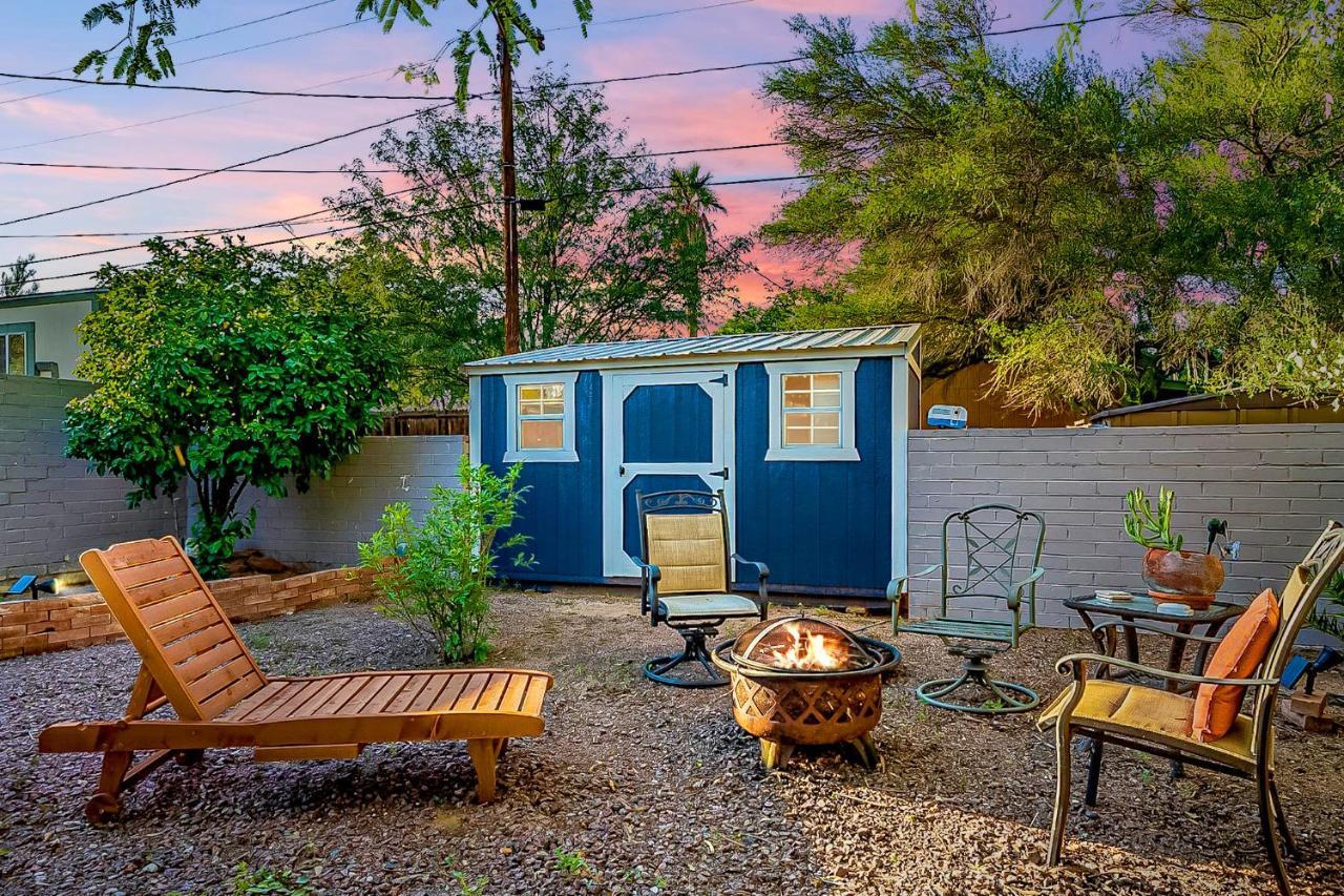 Cute Peaceful Tiny House Getaway W Backyard - Low Summer Rates! ทูซอน ภายนอก รูปภาพ